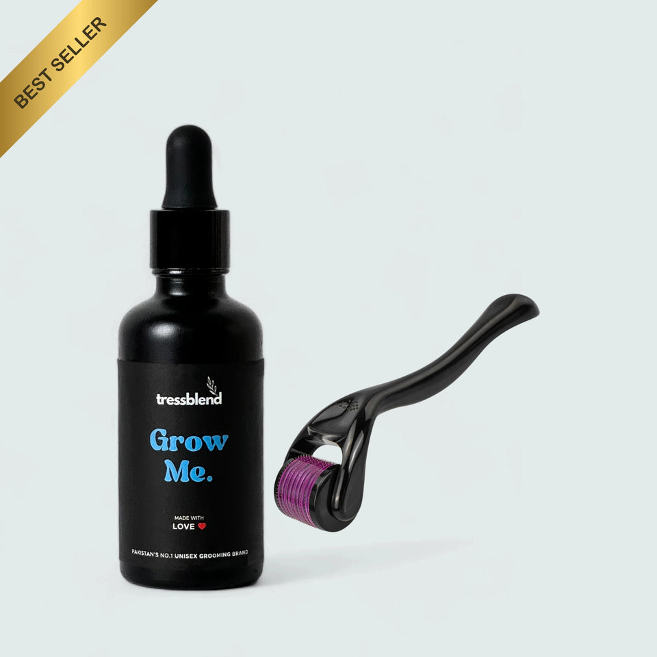 Hair Regrowth Combo β Hair Serum + Derma Roller | Boost Hair Growth & Reduce Hair Fall