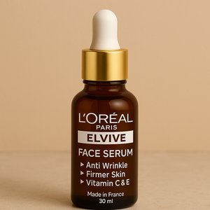 L'Oréal Paris Elvive Face Serum – 7 Days Whitening & Glow Formula | Anti-Wrinkle & Firming Boost