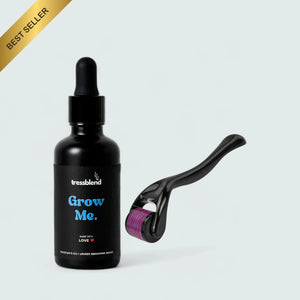 Hair Regrowth Combo – Hair Serum + Derma Roller | Boost Hair Growth & Reduce Hair Fall